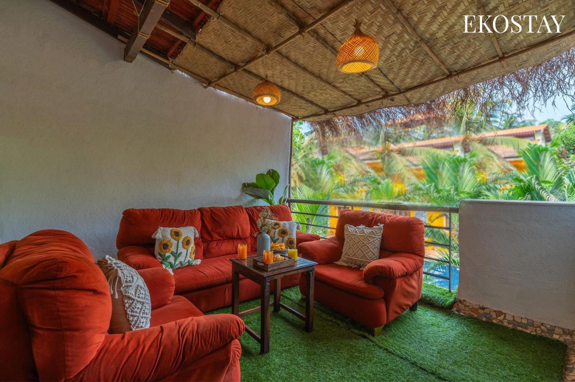 Eko Stay - Solace Villa I Charming Villa Close To Candolim Beach المظهر الخارجي الصورة