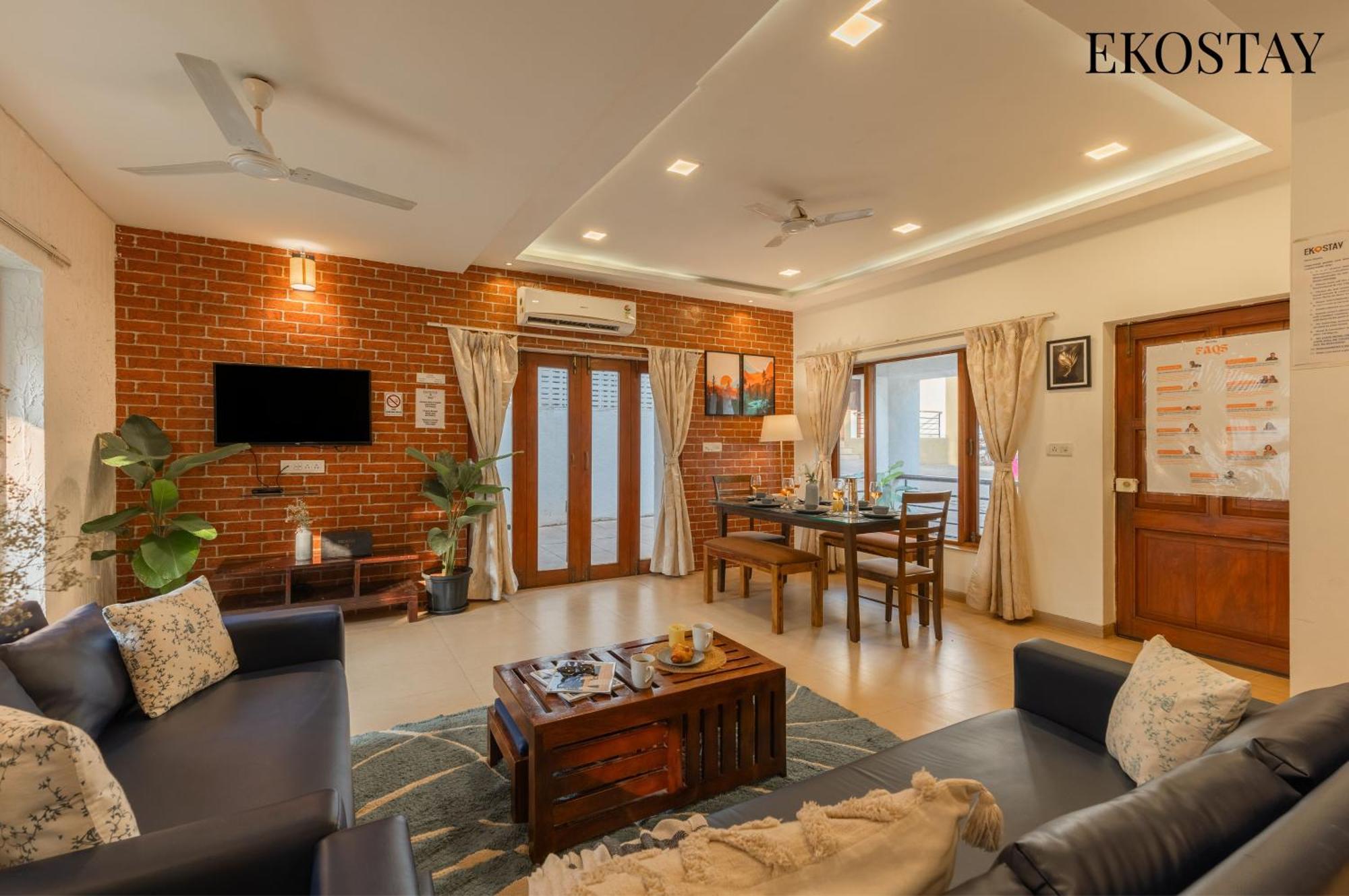 Eko Stay - Solace Villa I Charming Villa Close To Candolim Beach المظهر الخارجي الصورة