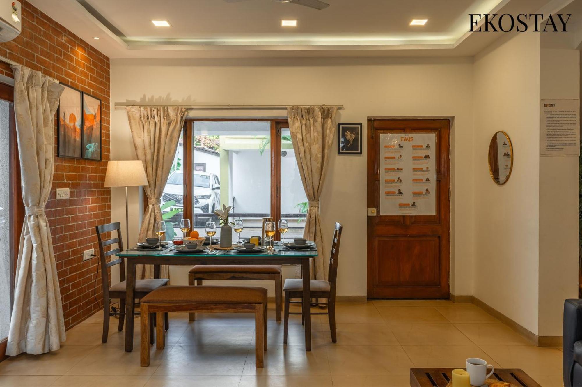 Eko Stay - Solace Villa I Charming Villa Close To Candolim Beach المظهر الخارجي الصورة